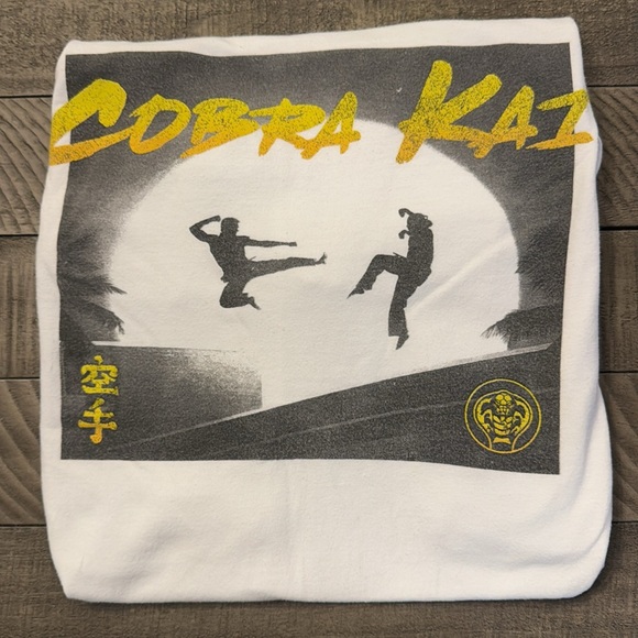 Cobra Kai Ripple Junction Men’s White T-Shirt Size Medium. - Picture 5 of 5